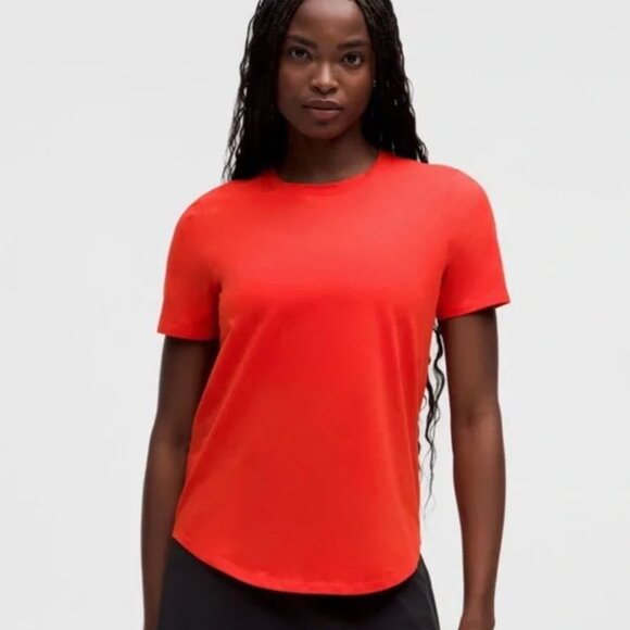 Lululemon Love Crewneck T-Shirt, Red, 12 - Picture 1 of 5